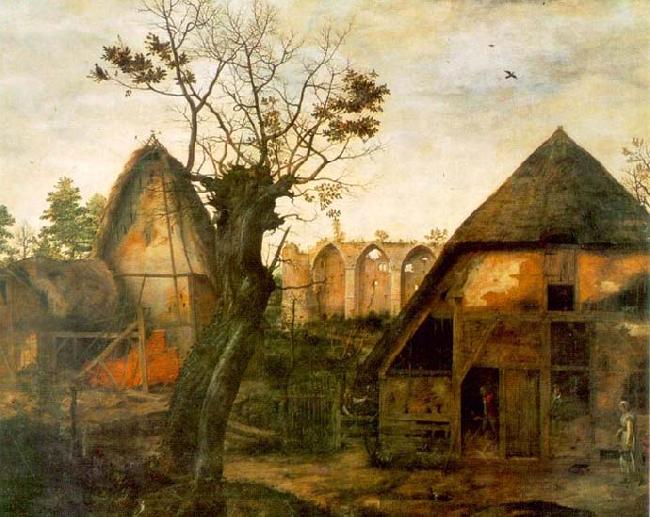 DALEM, Cornelis van Landscape with Farm oil painting picture